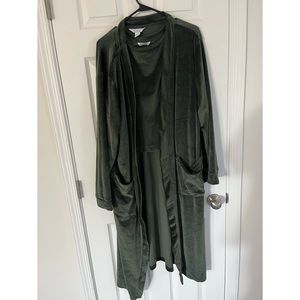 Robe and Crop Top PJ Set